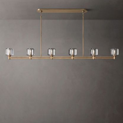 Demaret Linear Chandelier 72"-VaseLamps