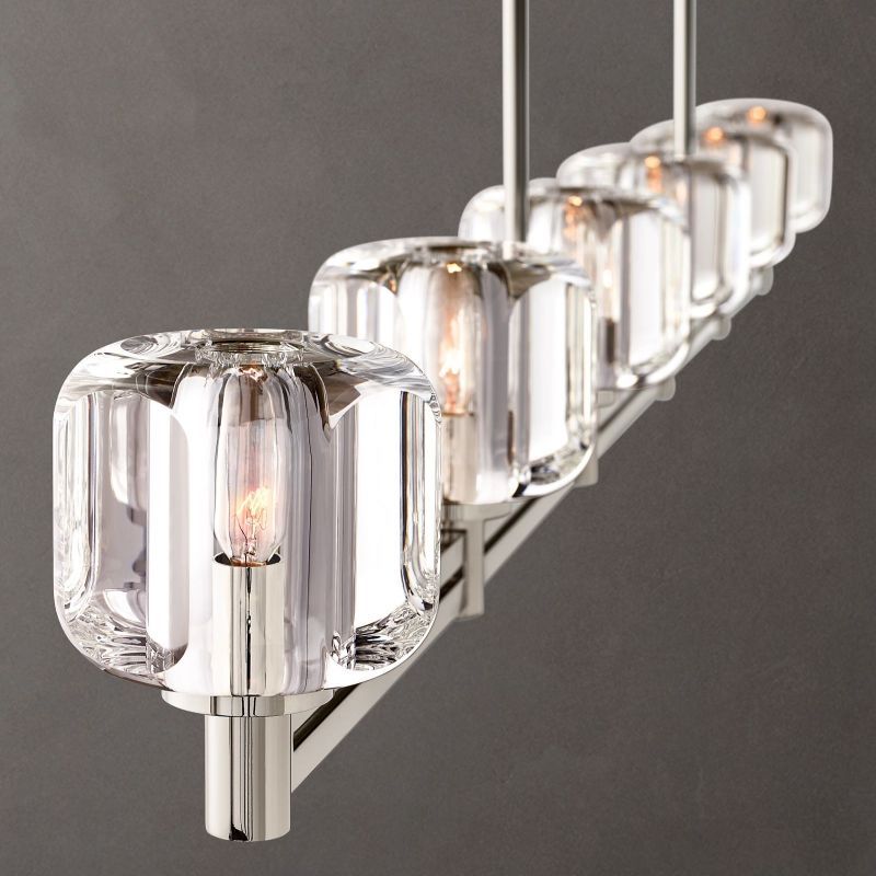 Demaret Linear Chandelier 72"-VaseLamps