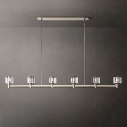 Demaret Linear Chandelier 72"-VaseLamps
