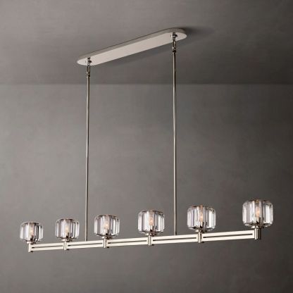 Demaret Linear Chandelier 72"-VaseLamps