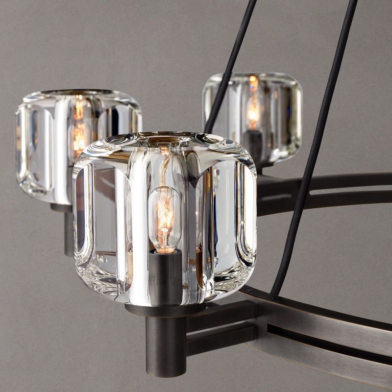 Demaret Round Chandelier 48"-VaseLamps