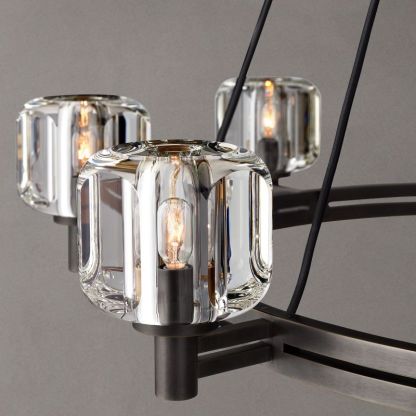 Demaret Round Chandelier 48"-VaseLamps