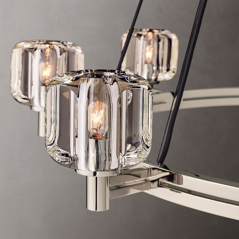 Demaret Round Chandelier 48"-VaseLamps