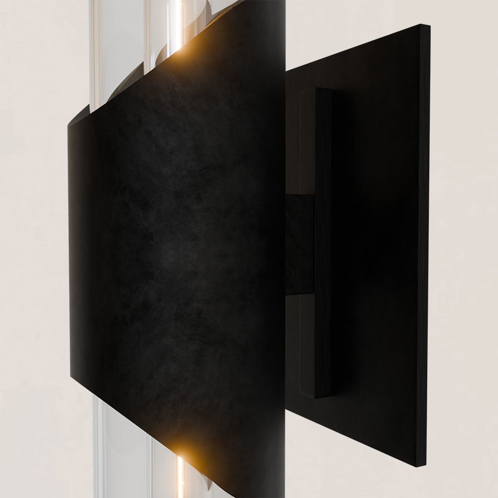 Modern Minimalist Glass Tube Wall Sconce-VaseLamps