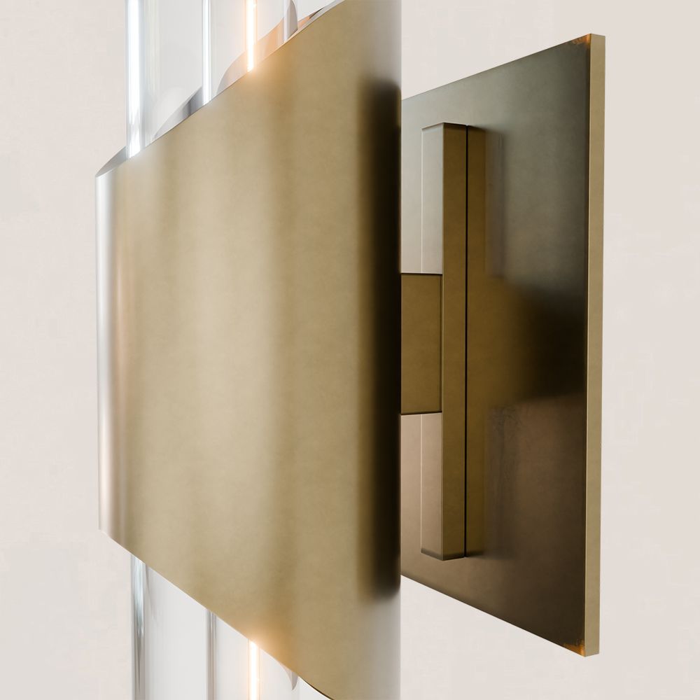Modern Minimalist Glass Tube Wall Sconce-VaseLamps