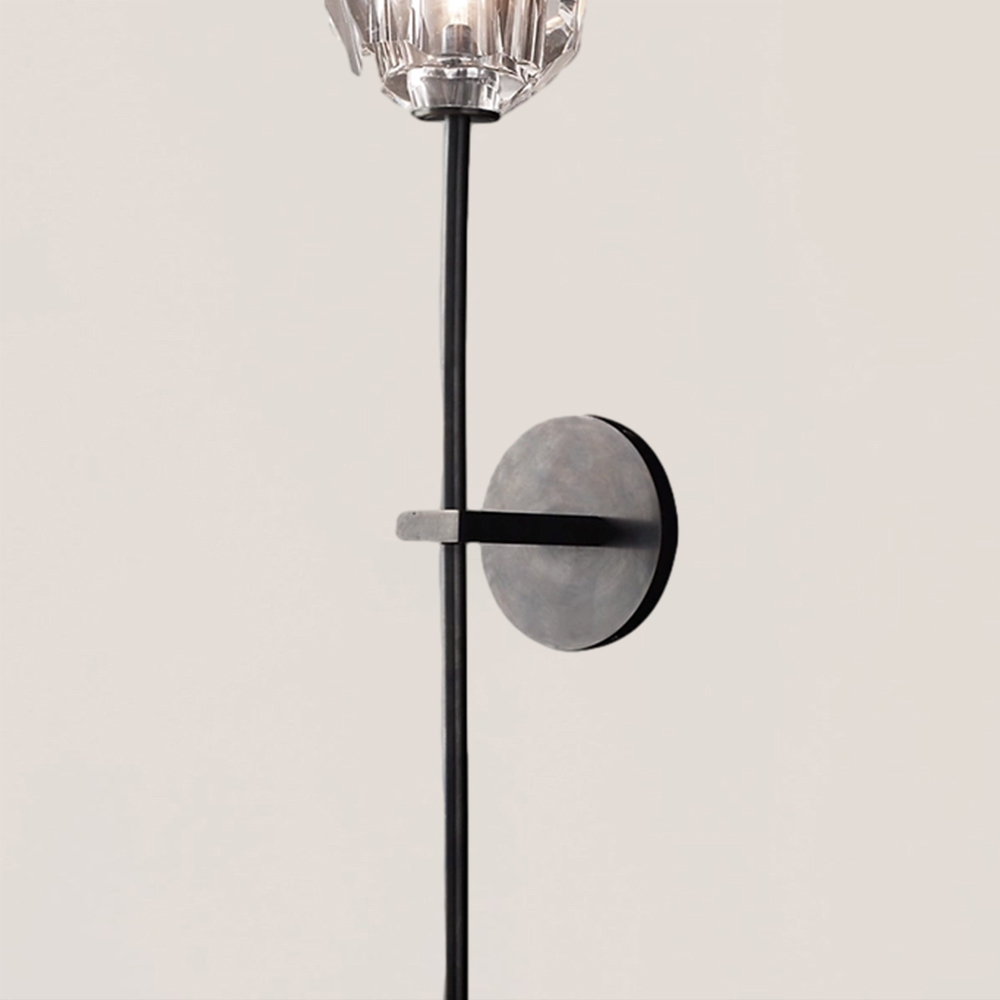 Boule De Crystal Grand Wall Sconce-VaseLamps