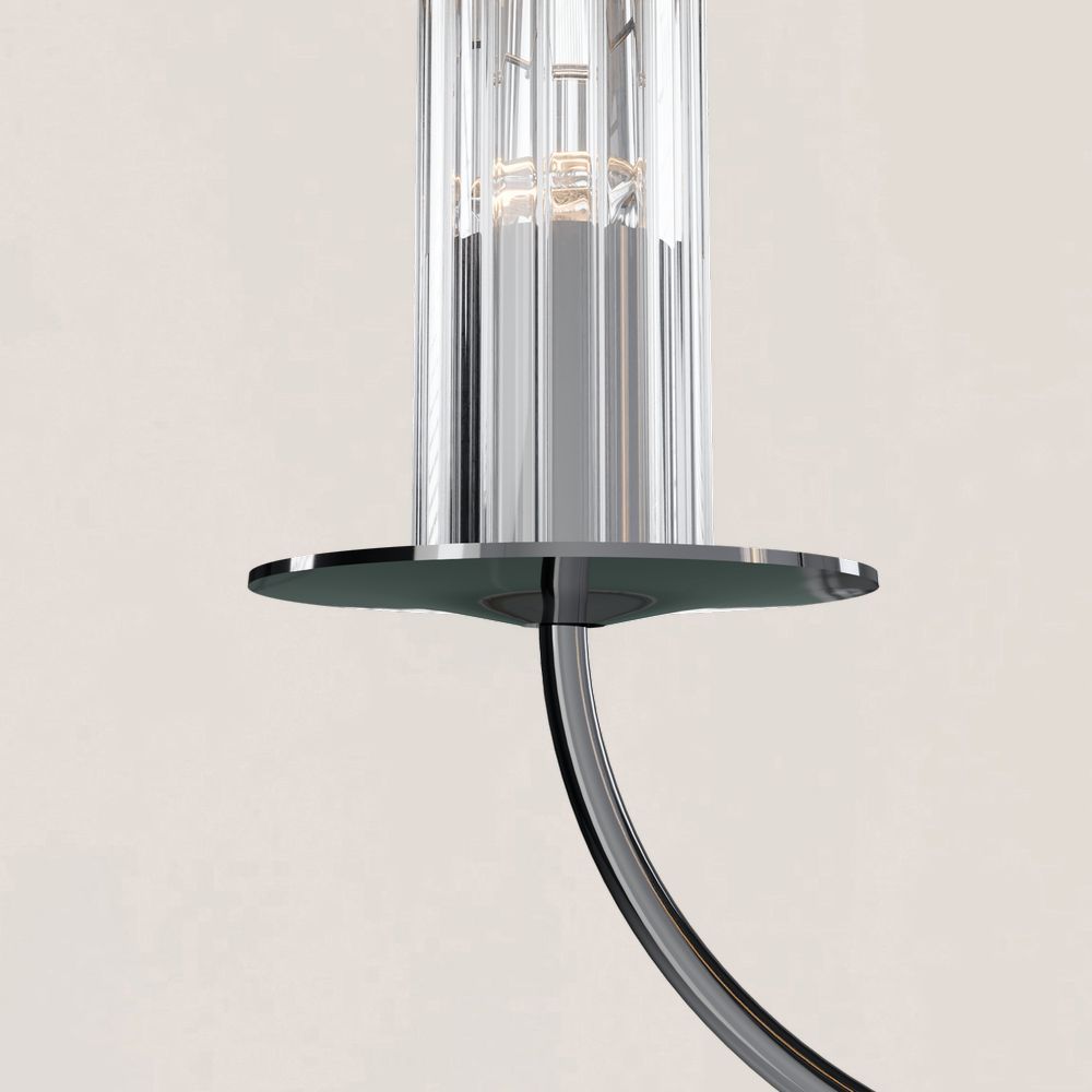Symmetrical Dual-Arm Modern Wall Sconce-VaseLamps