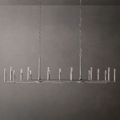 Thaddeus Linear Chandelier 96"-VaseLamps