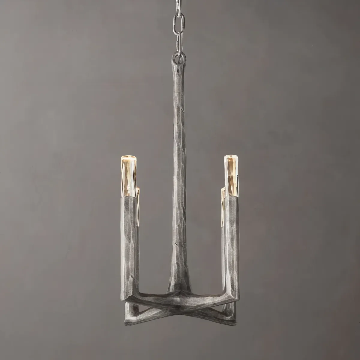 Thaddeus Hammered Texture Brass Pendant Light
