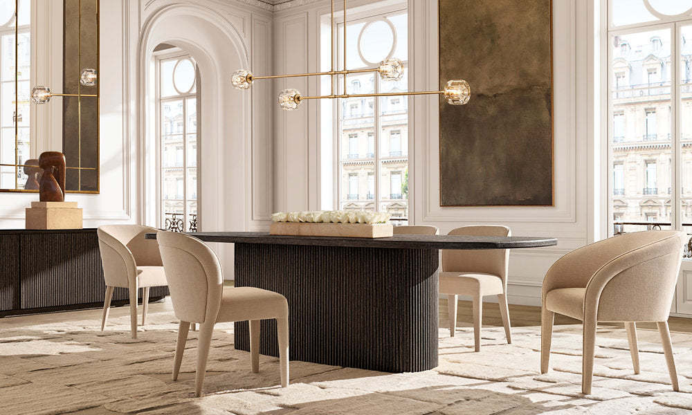 Demaret Mobile Linear Chandelier 72"-VaseLamps