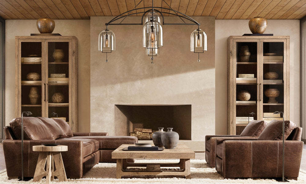 Fulcrum Round Grand Chandelier 85"-VaseLamps