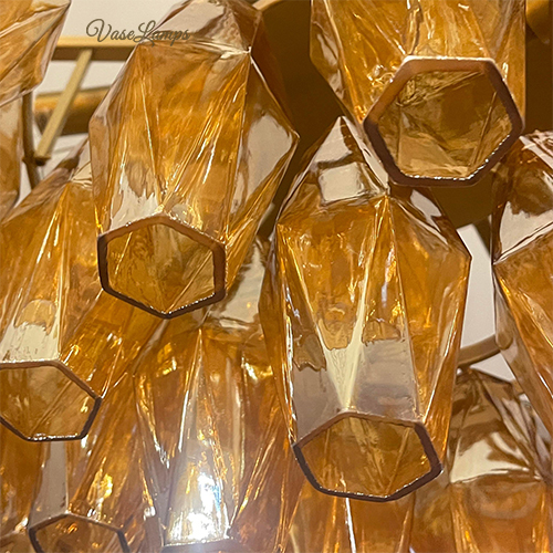 Vaselamps Hand-blown glass