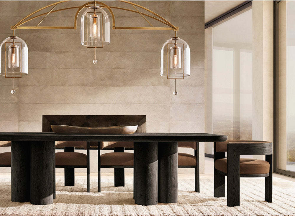 Fulcrum Grand Linear Chandelier 73"-VaseLamps