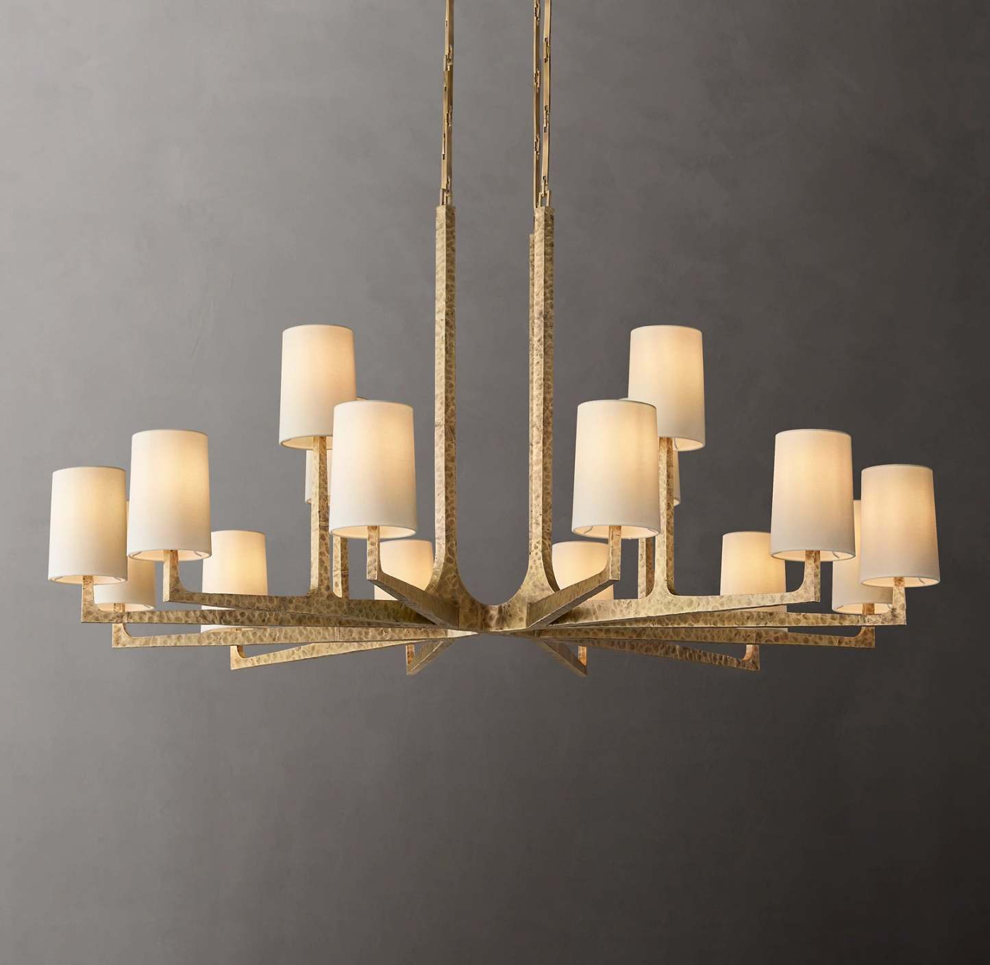 Wright Round Chandelier 60"-VaseLamps