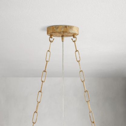 Fiore Linear Chandelier 43“ 68” W-VaseLamps