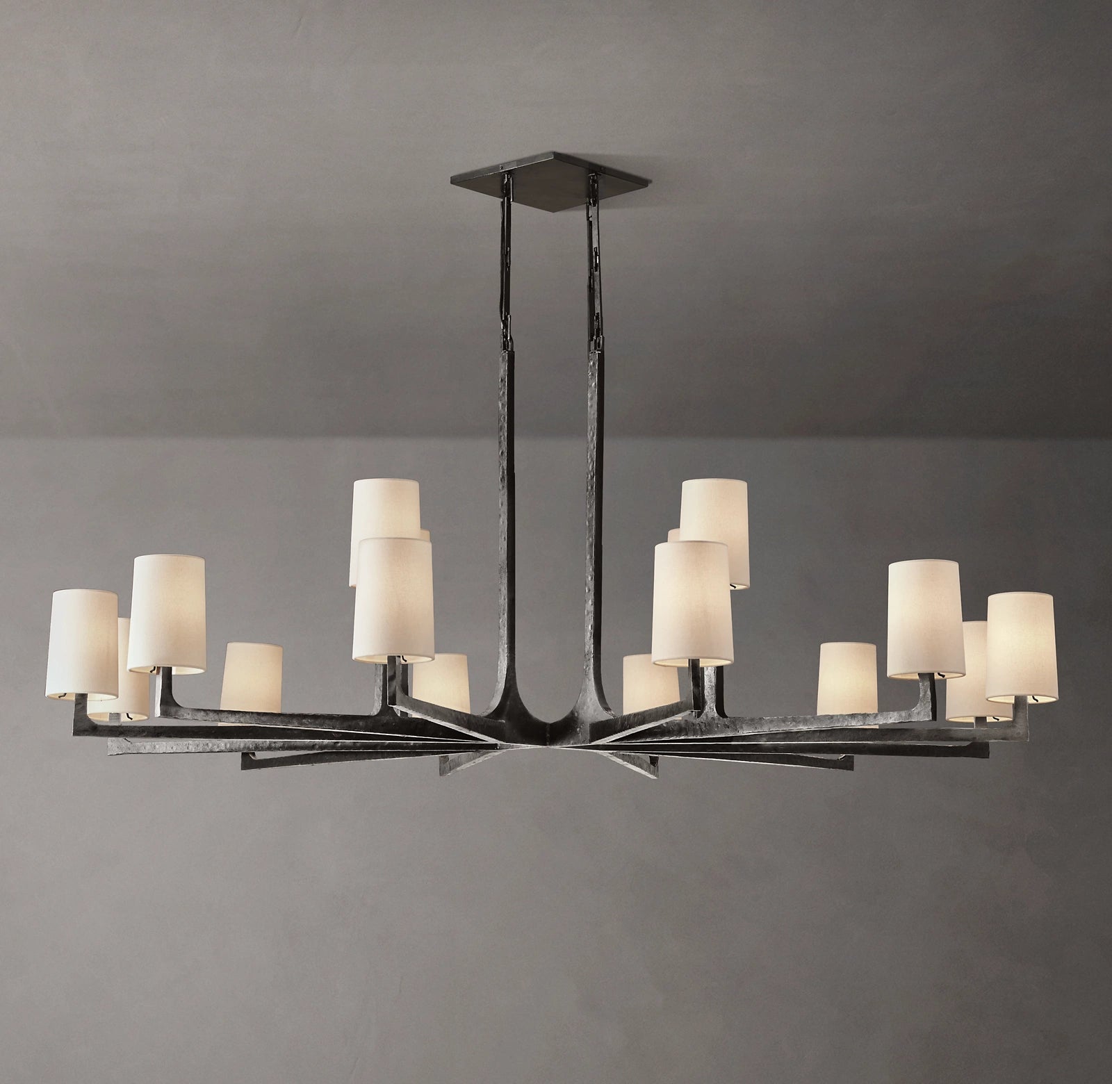 Wright Round Chandelier 60"-VaseLamps