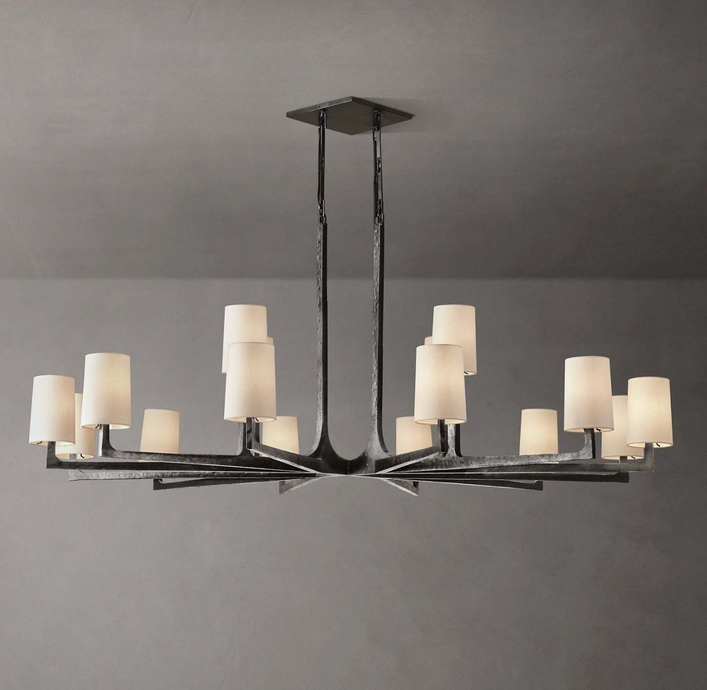 Wright Round Chandelier 60"-VaseLamps