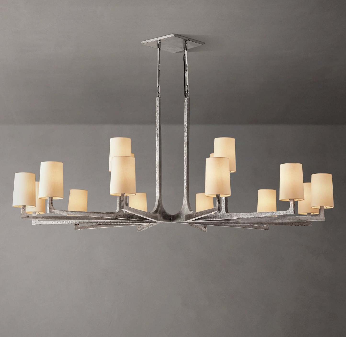 Wright Round Chandelier 60"-VaseLamps