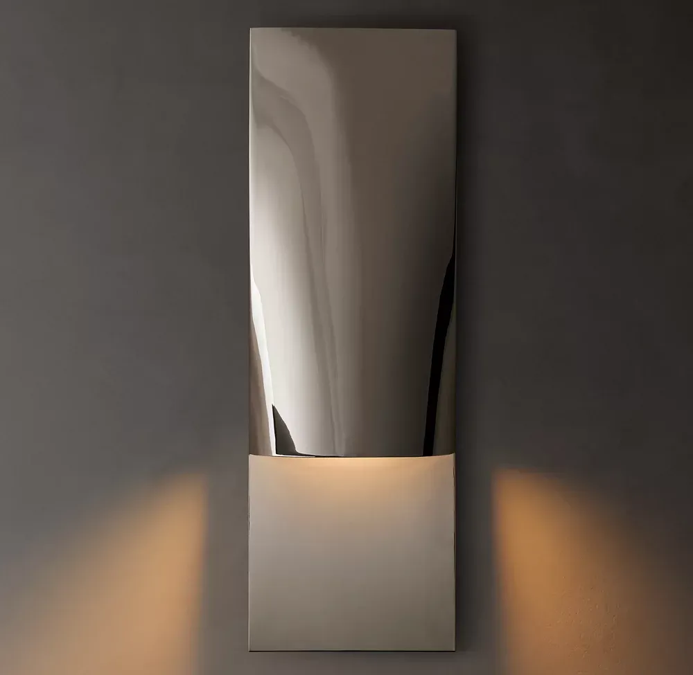 Taza Vertical Rectangular Sconce-VaseLamps