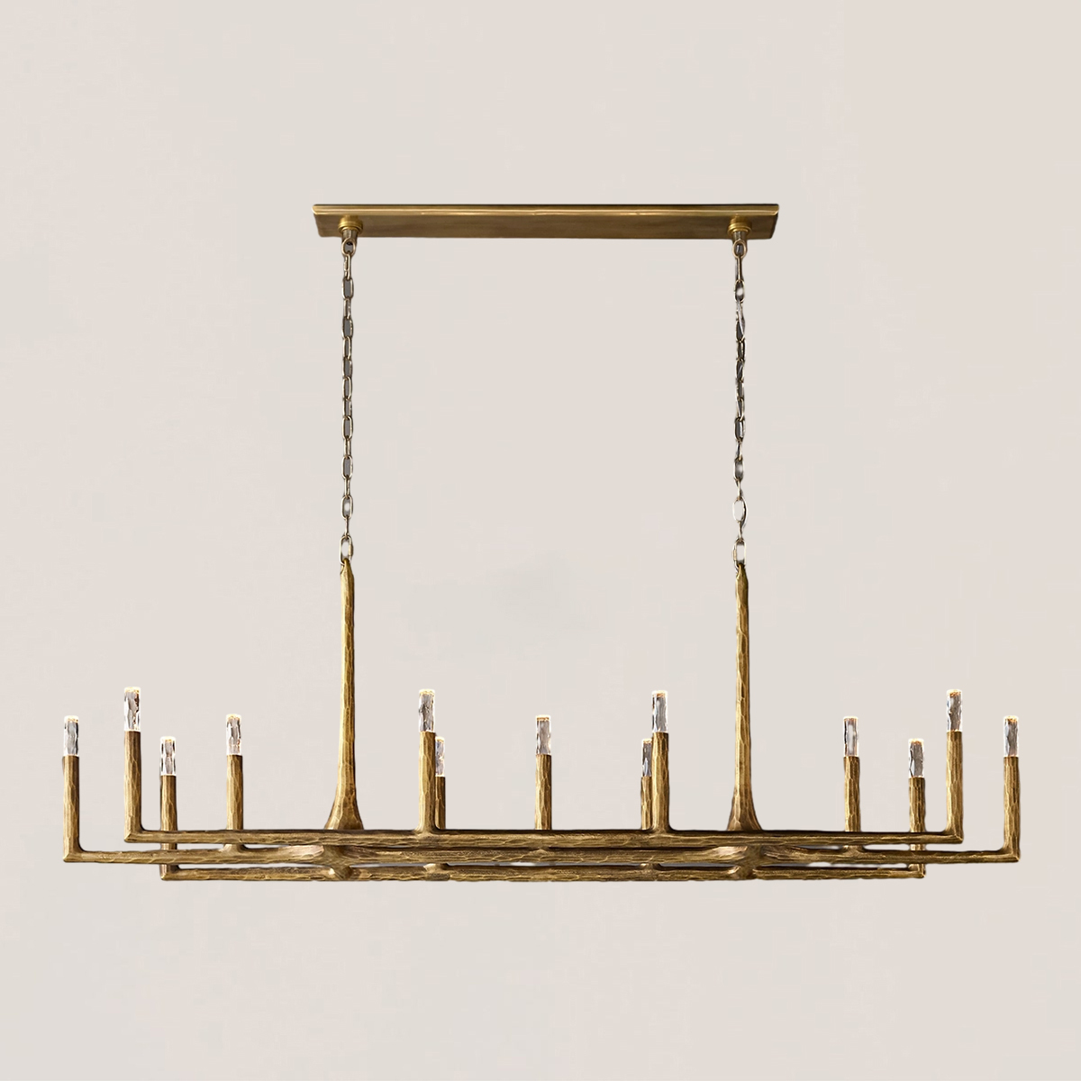 Thaddeus Linear Chandelier-VaseLamps