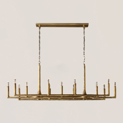 Thaddeus Linear Chandelier-VaseLamps