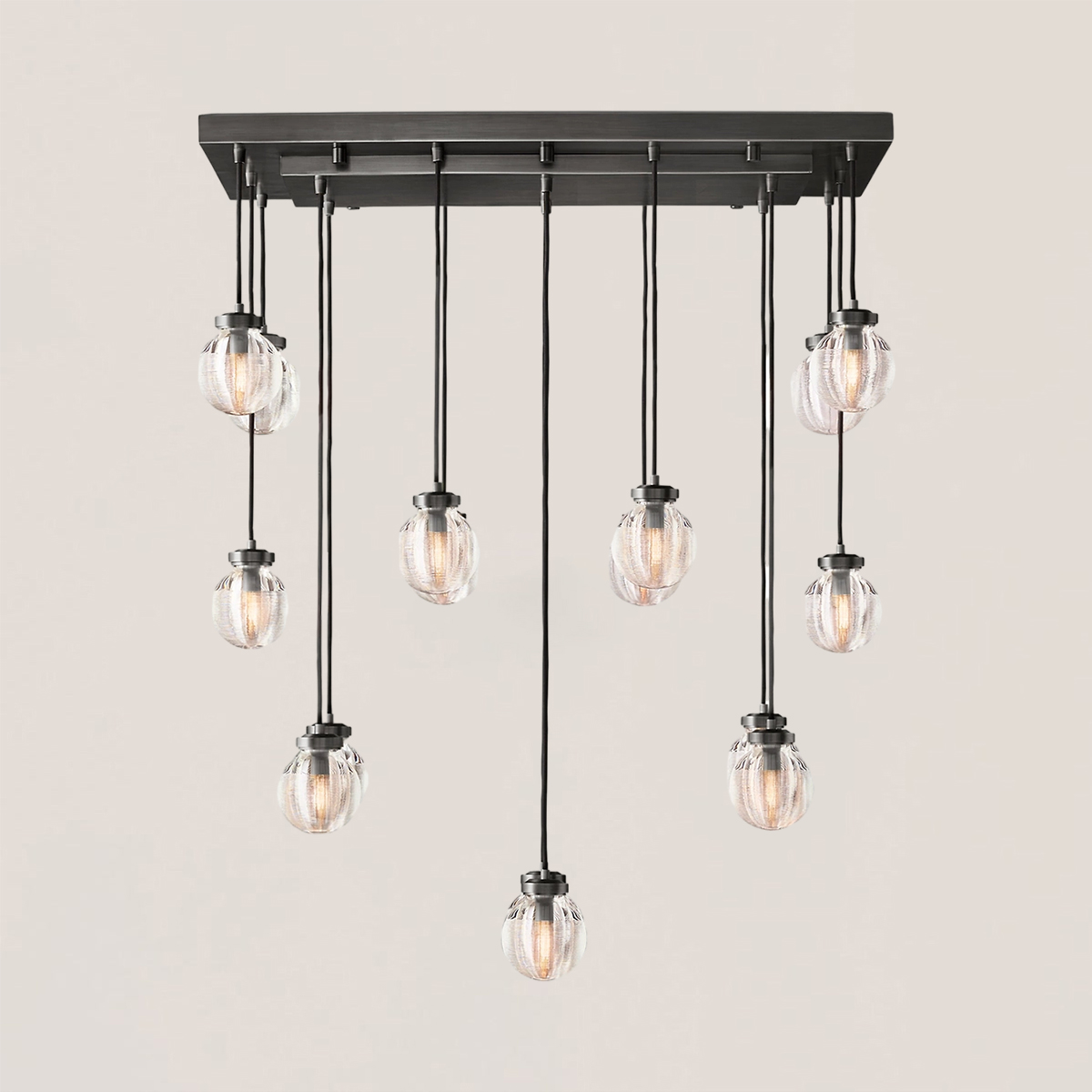 Pearl Rectangular Chandelier-VaseLamps