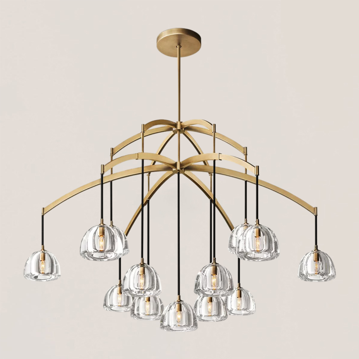 Hemisphere Round Chandelier-VaseLamps