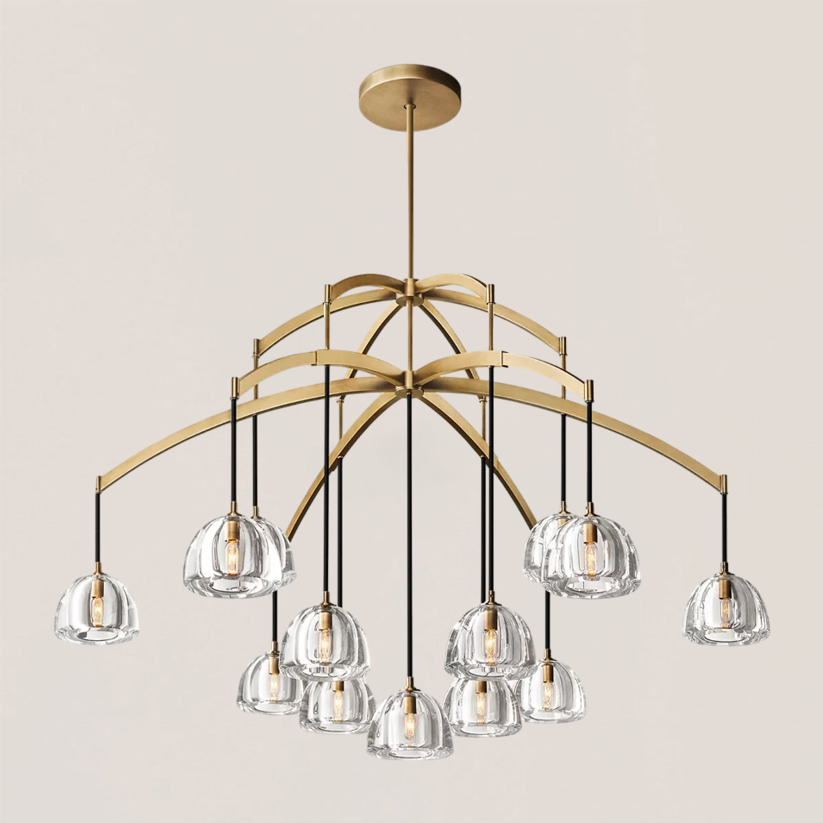 Hemisphere Round Chandelier-VaseLamps