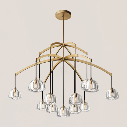 Hemisphere Round Chandelier-VaseLamps
