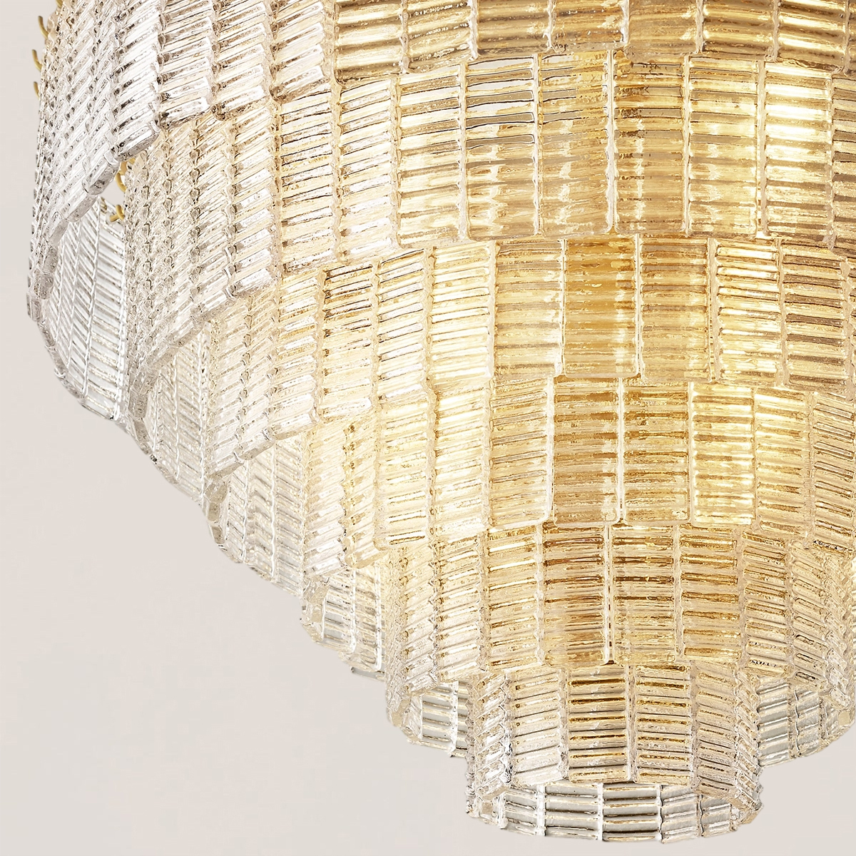 Sirene Glass Round Chandelier-VaseLamps