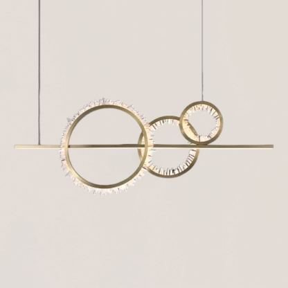 VASELAMPS - Crystal Gear Chandelier-VaseLamps