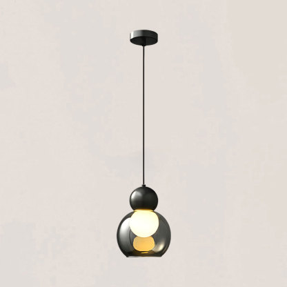 VASELAMPS - Modern Simplicity Clear Glass Pendant Light-VaseLamps