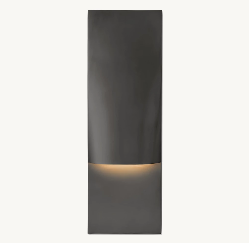 Taza Vertical Rectangular Sconce-VaseLamps