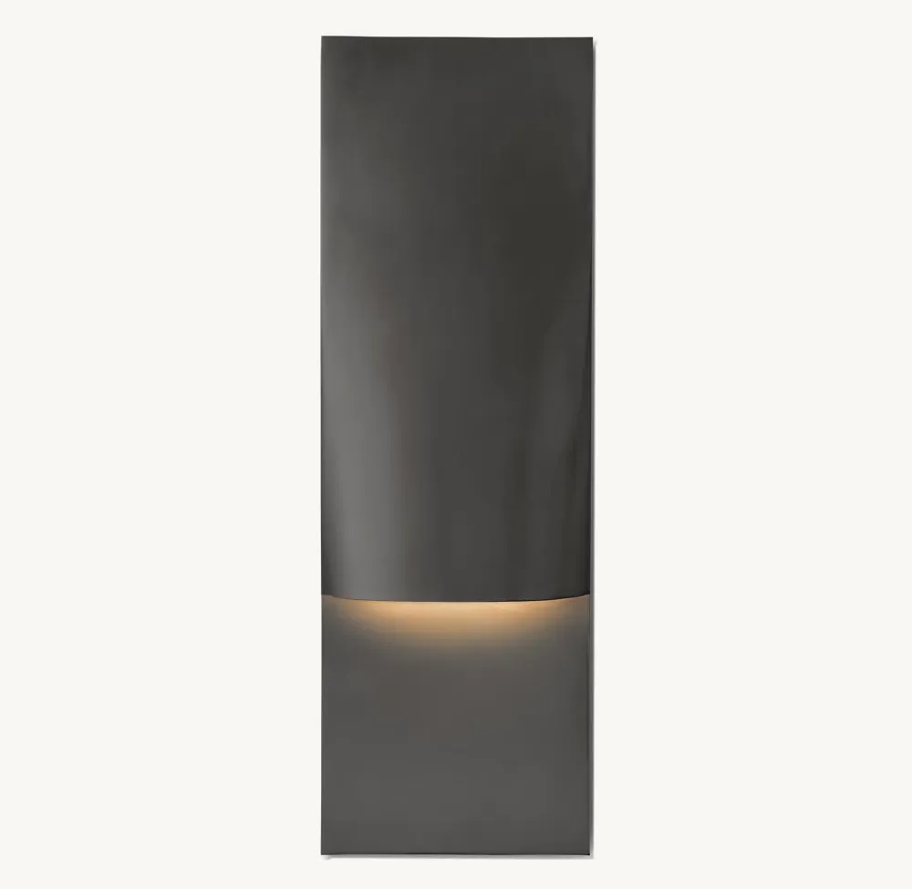 Taza Vertical Rectangular Sconce-VaseLamps