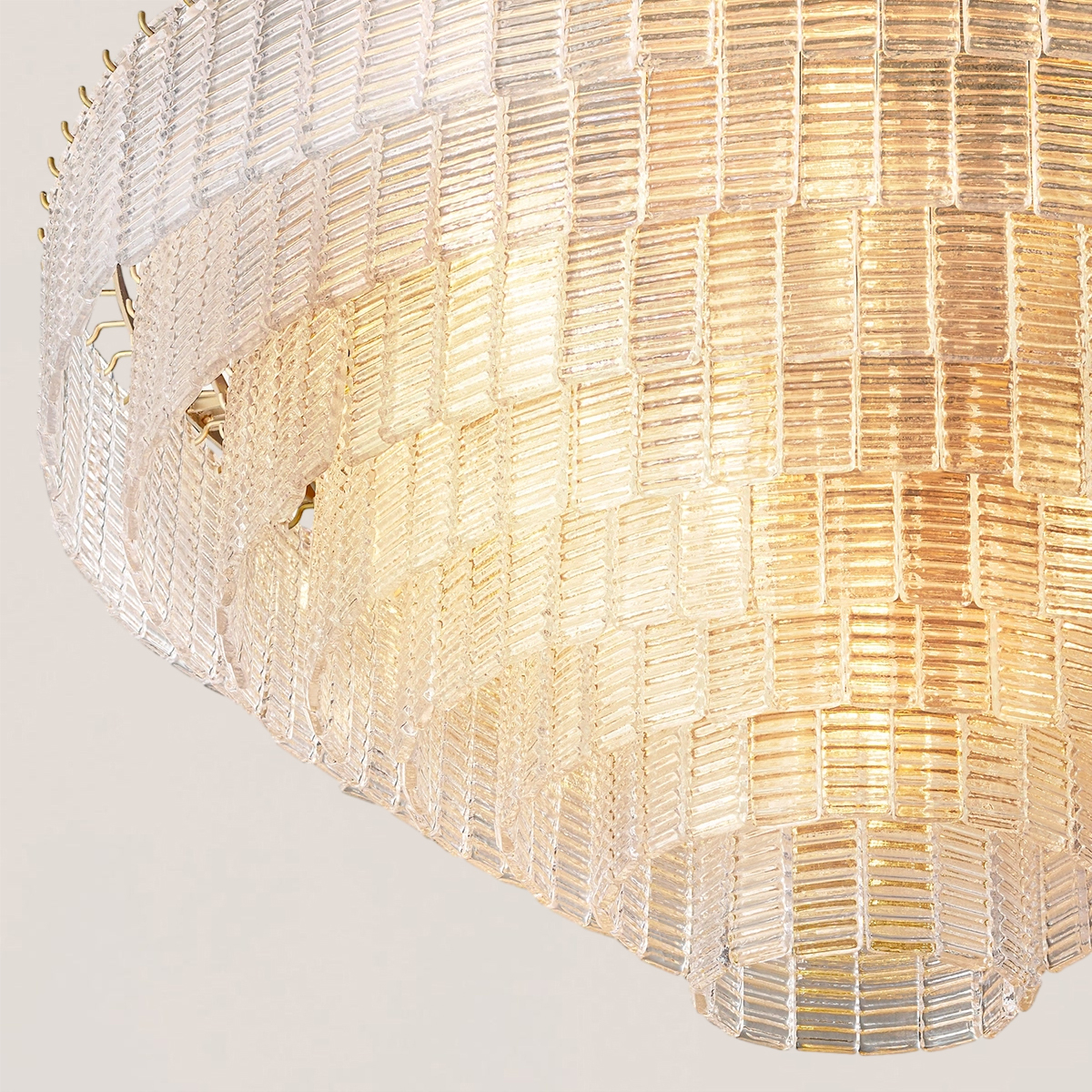 Sirene Glass Round Chandelier-VaseLamps