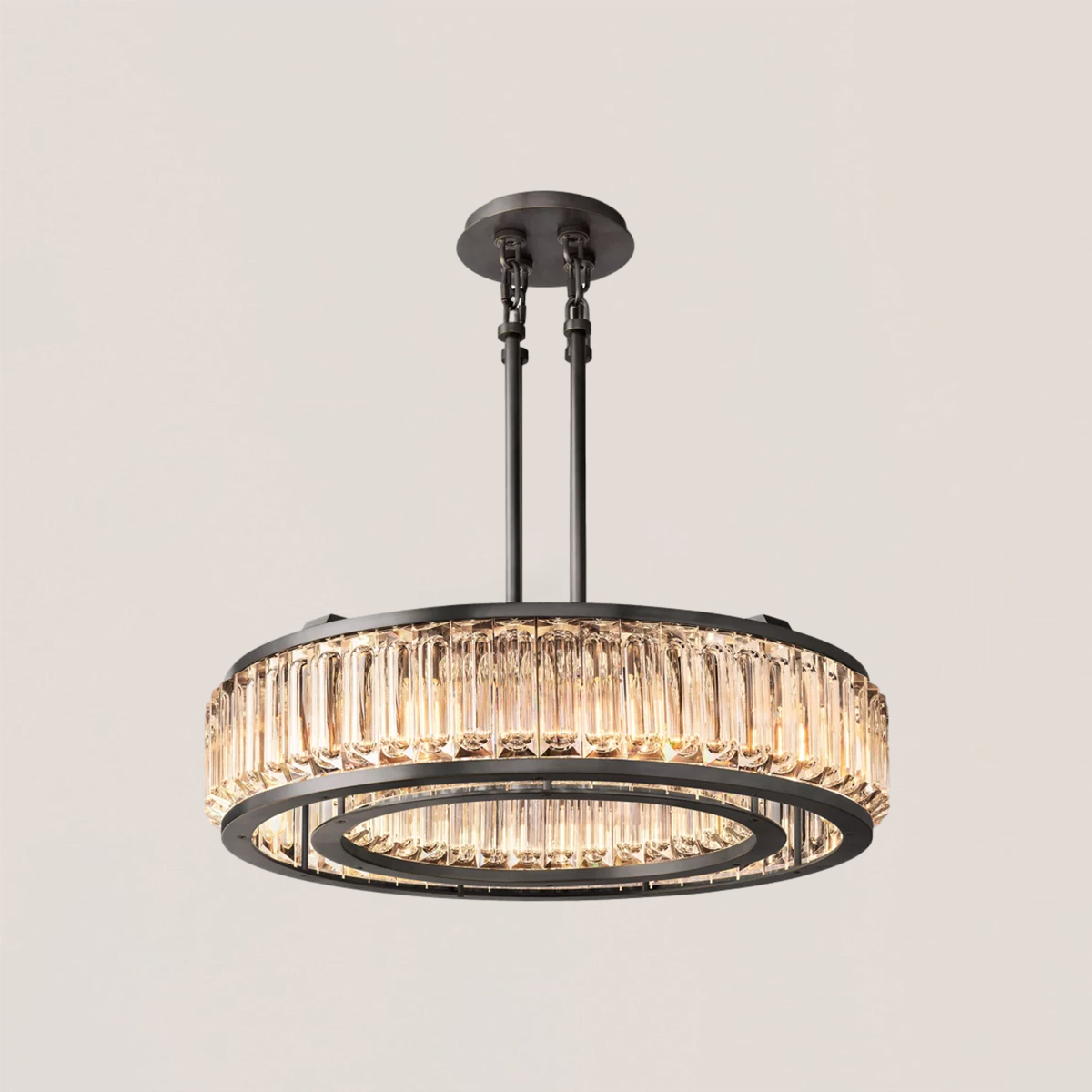 VASELAMPS - Round Chandelier 37"