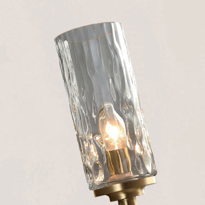 VASELAMPS - Modern Cylindrical Glass Wall Sconce-VaseLamps