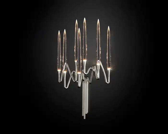Modern Crystal Wall Sconce-VaseLamps