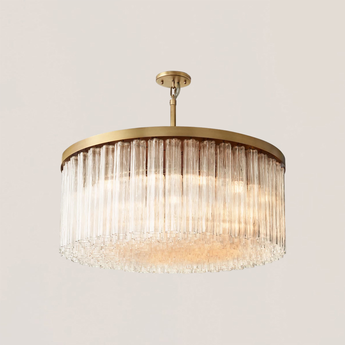 Cielo Round Glass Chandelier-VaseLamps
