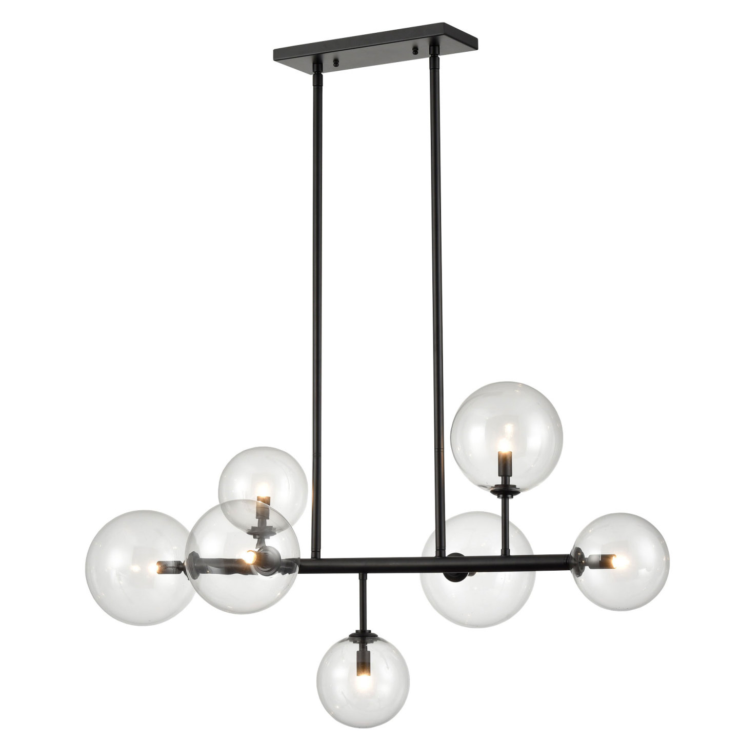 Elegant Linear Chandelier-VaseLamps