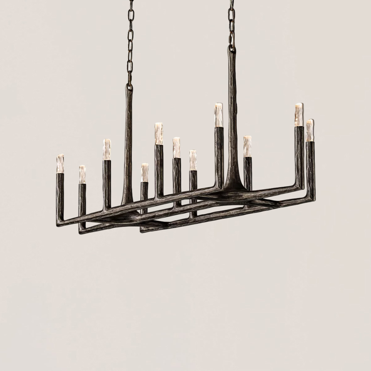 Thaddeus Linear Chandelier-VaseLamps