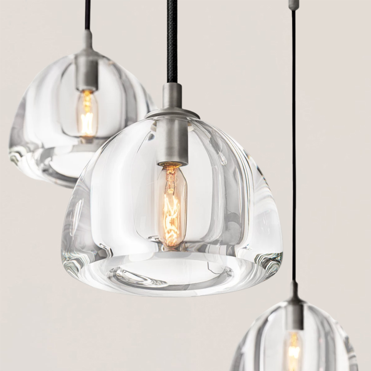 Hemisphere Round Chandelier-VaseLamps