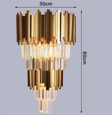 Luxury Crystal Wall Sconce-VaseLamps