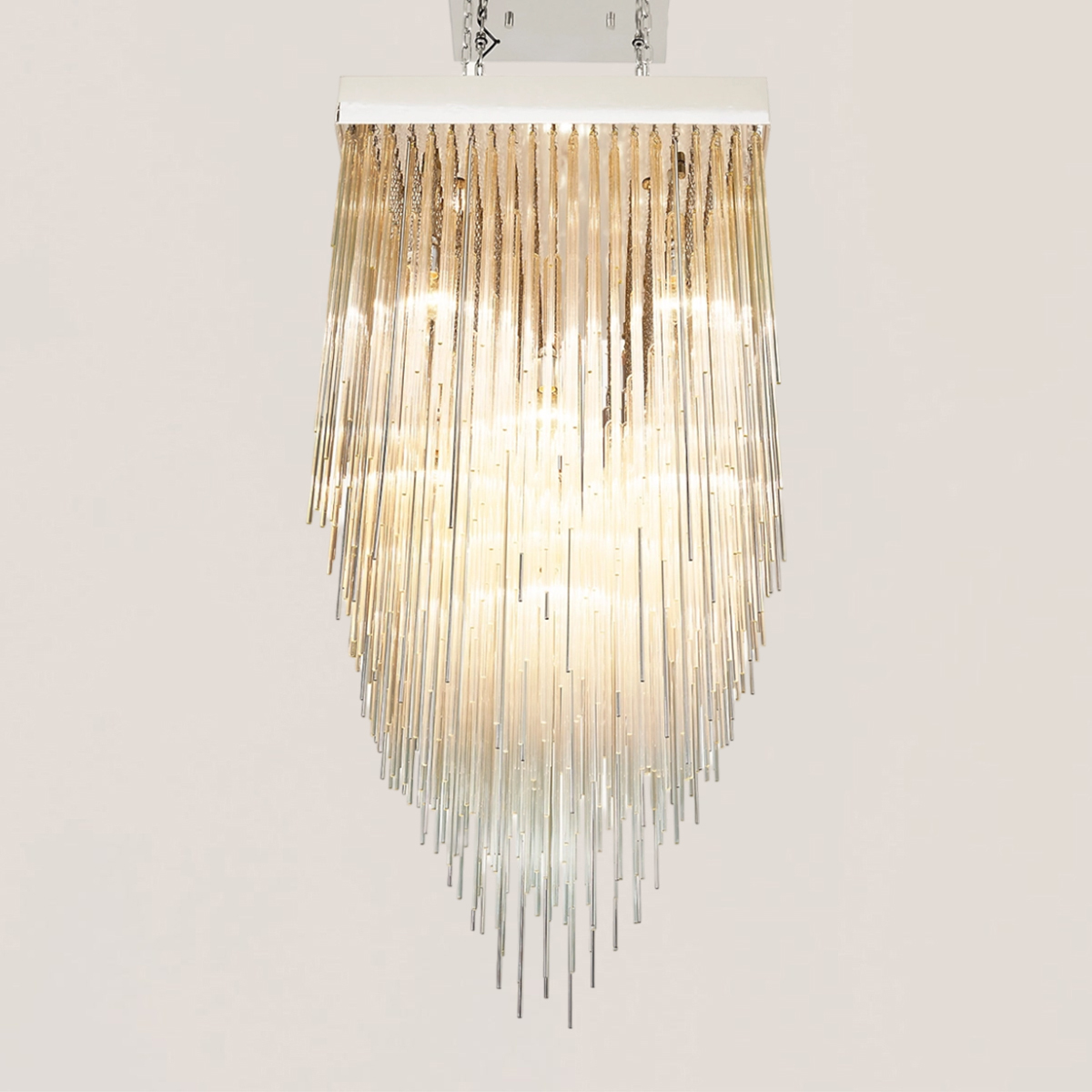 Cascada Square Chandelier-VaseLamps