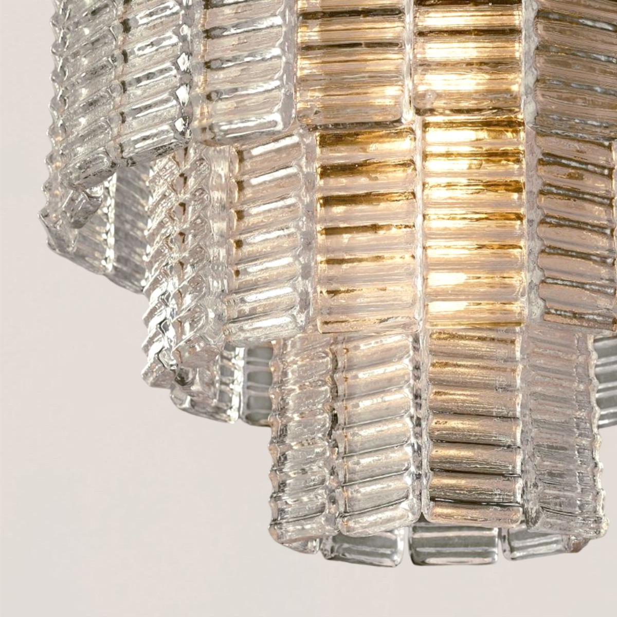 Sirene Clear Glass Pendant-VaseLamps