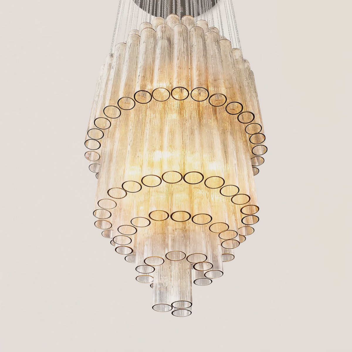 Serenella Multi-Tier Round Chandelier-VaseLamps