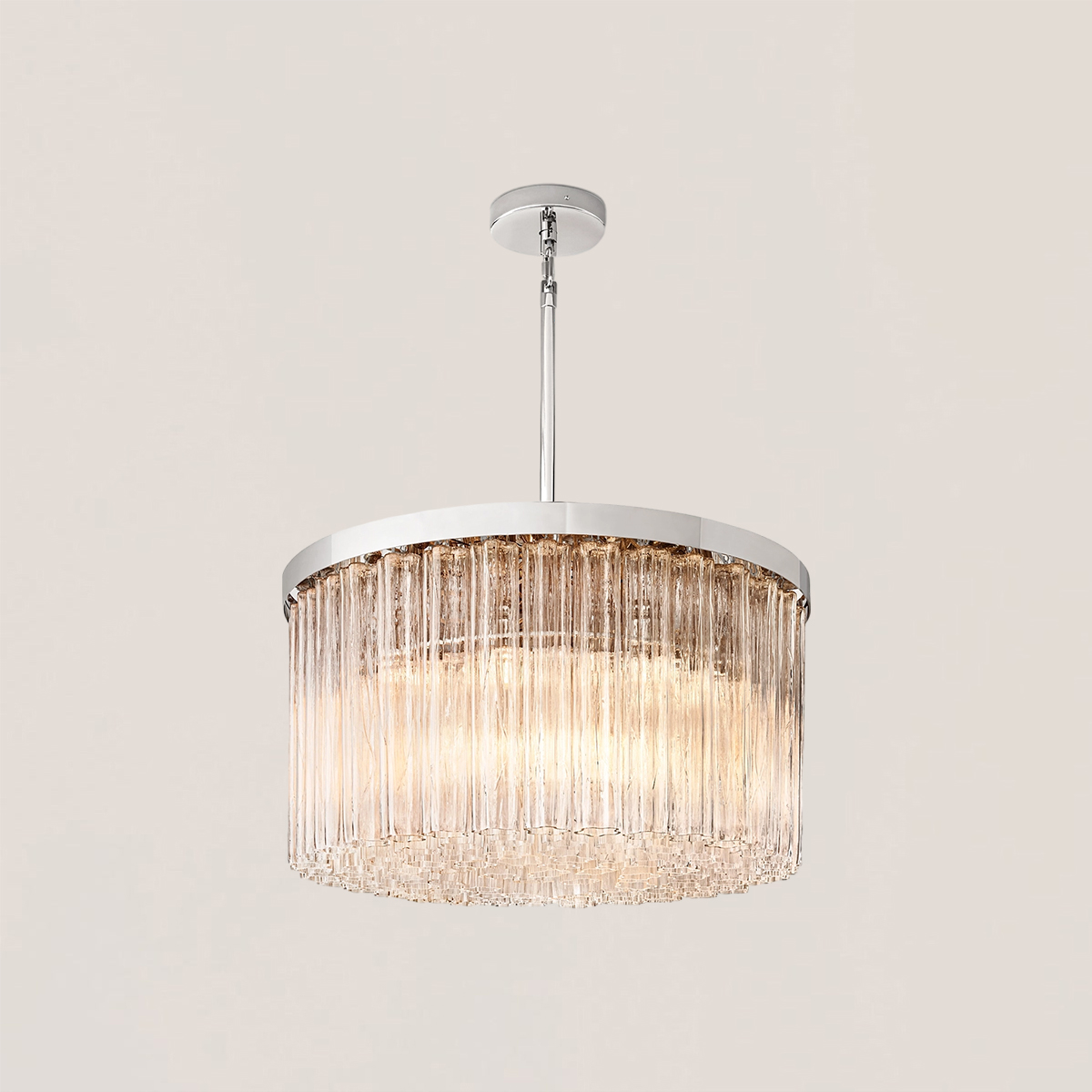 Cielo Round Glass Chandelier-VaseLamps