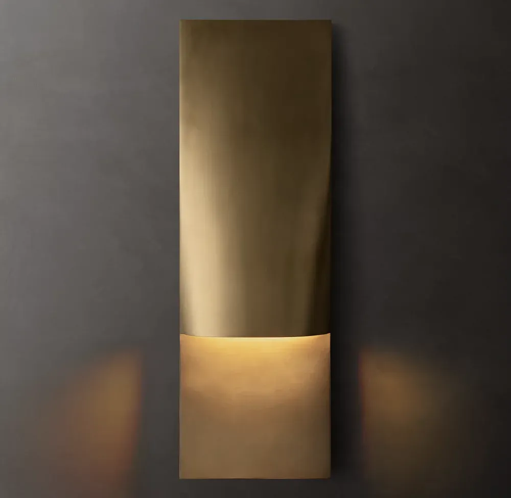 Taza Vertical Rectangular Sconce-VaseLamps