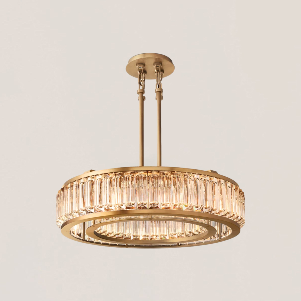 Maurier Round Chandelier 37"-VaseLamps