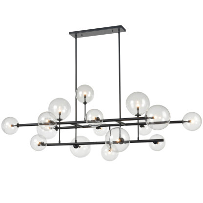 Elegant Linear Chandelier-VaseLamps